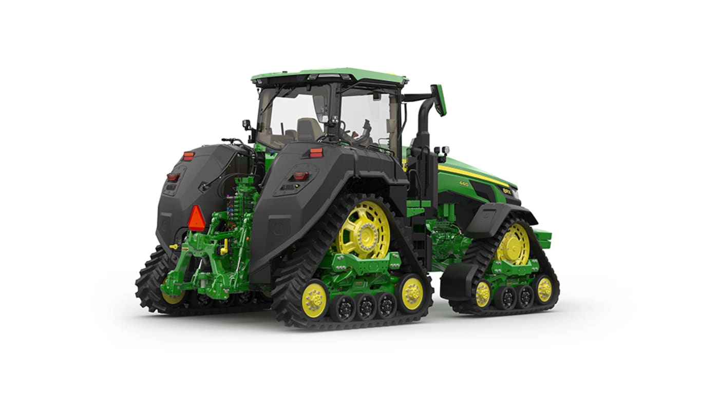 Studio image of Rear-right facing 8RX 440 Tractor