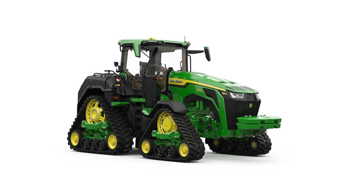 Studio image of Front-right facing 8RX 540 Tractor