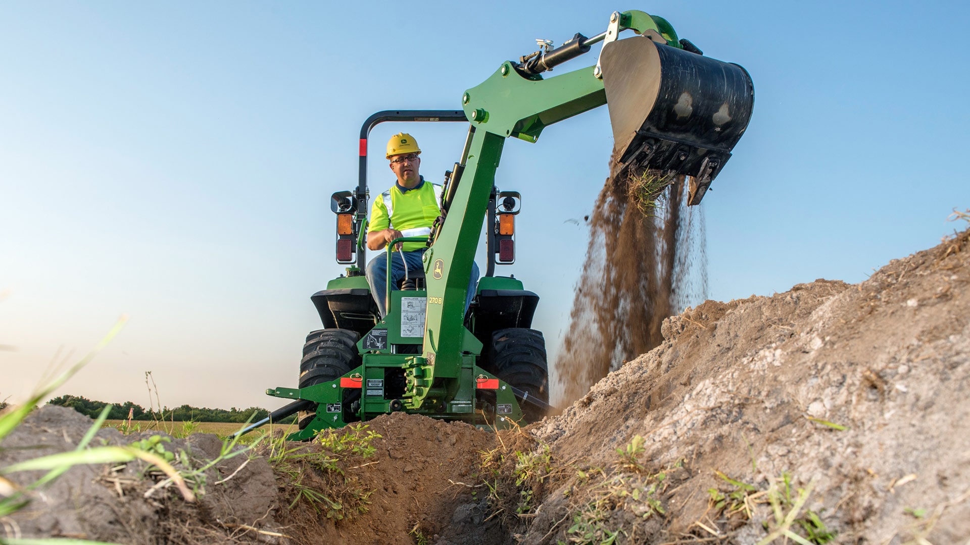 270B Quick-Tach Backhoe