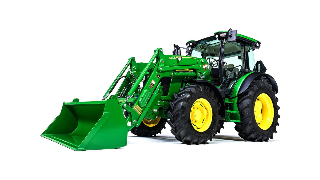 5 Series Compact Utility Tractor with front bucket